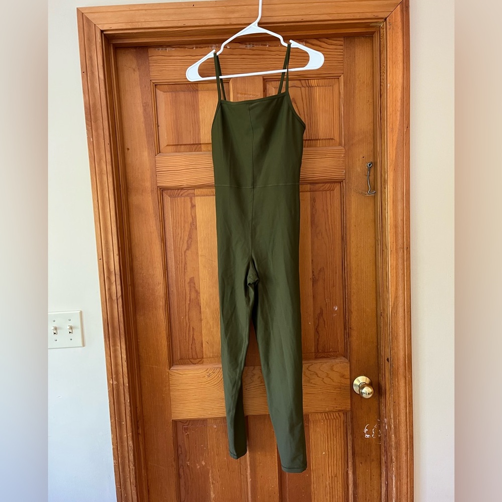 Olive Green Women's Jumpsuit